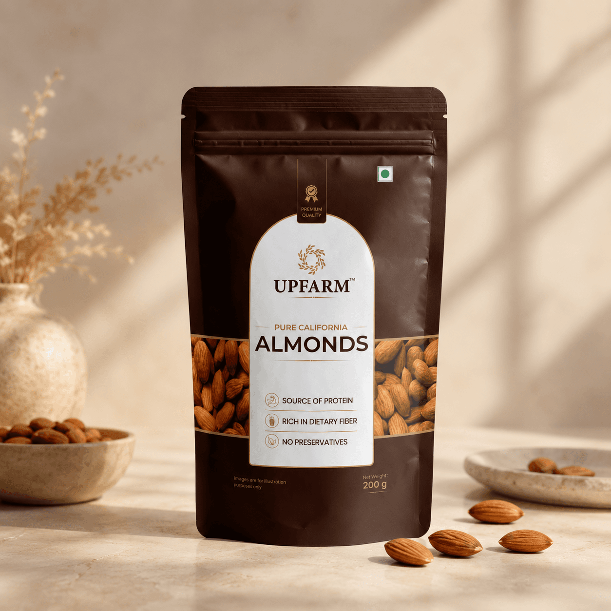 Upfarm Premium California Almonds